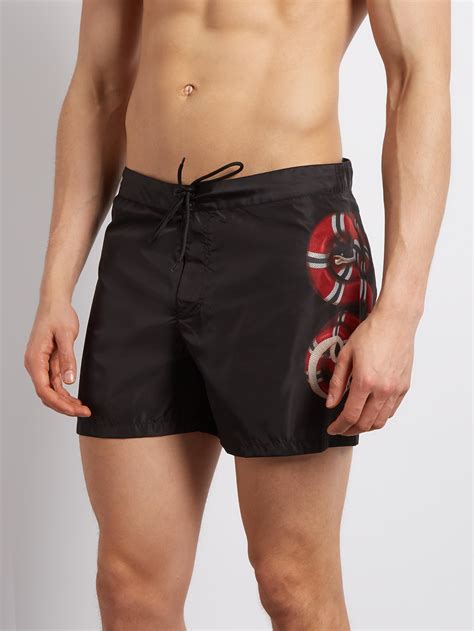 gucci swim trunks fake|gucci swimsuit men.